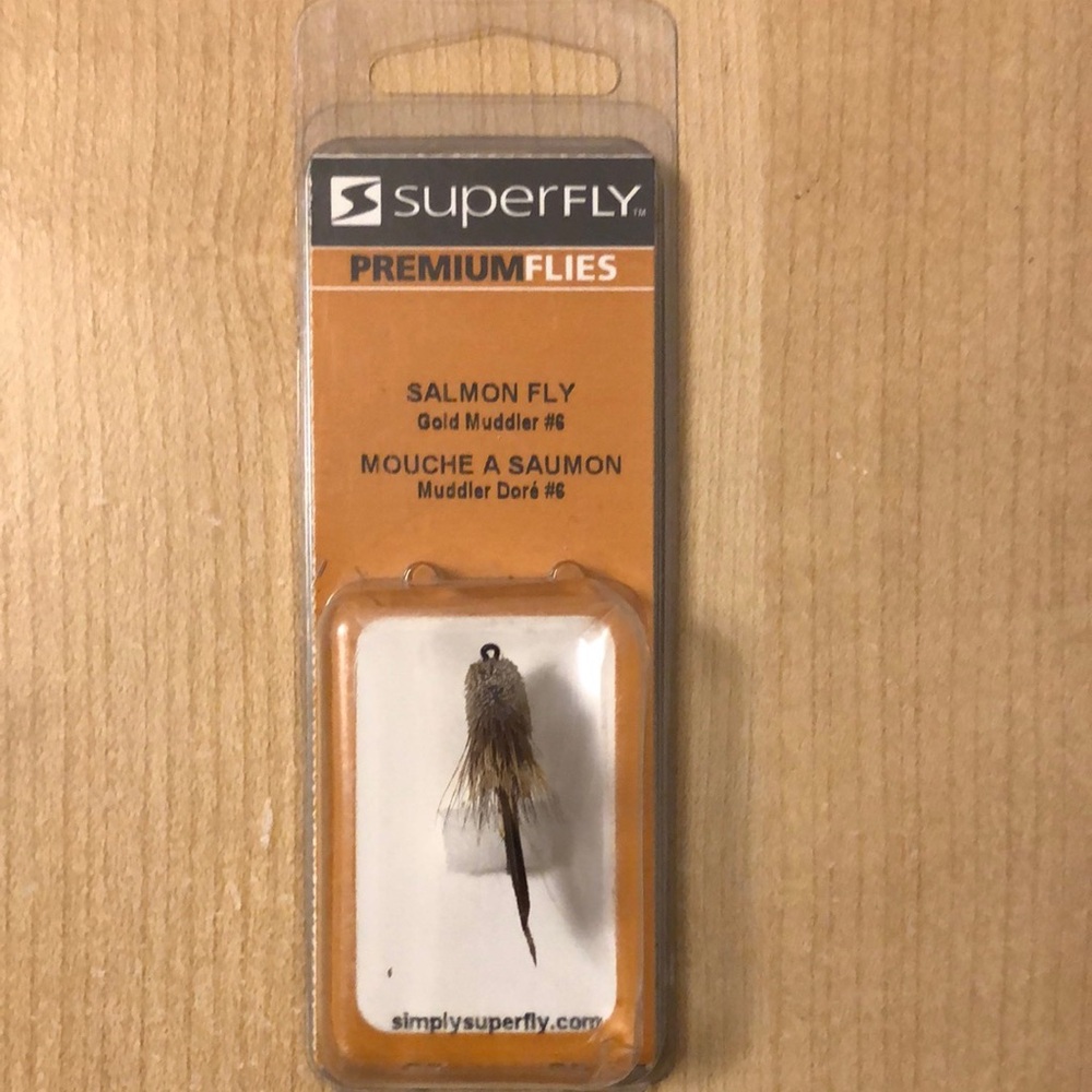 Premium Flies Salmon Fly Gold Muddler #6